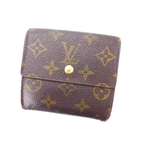 Louis Vuitton Wallet Purse Monogram Brown Woman Authentic Used - Picture 1 of 6